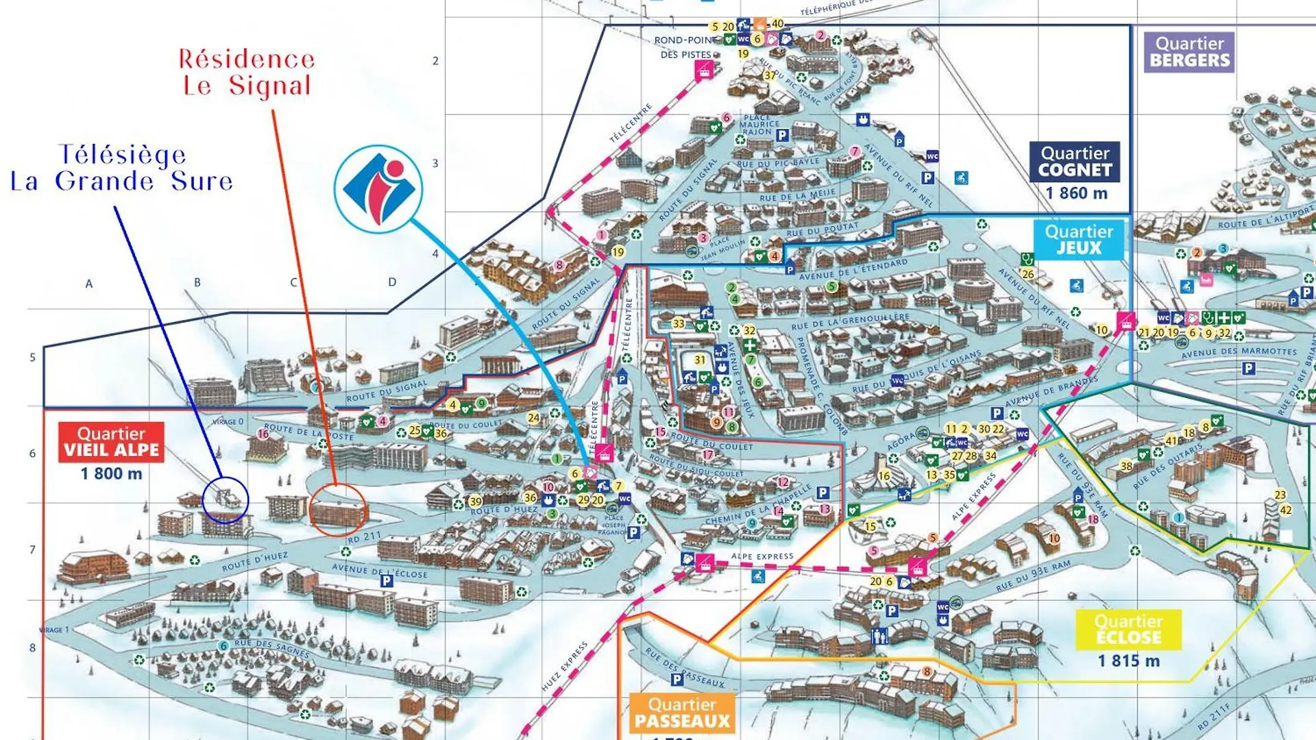 Homency - Residence Signal A1 Alpe d'Huez 0*,